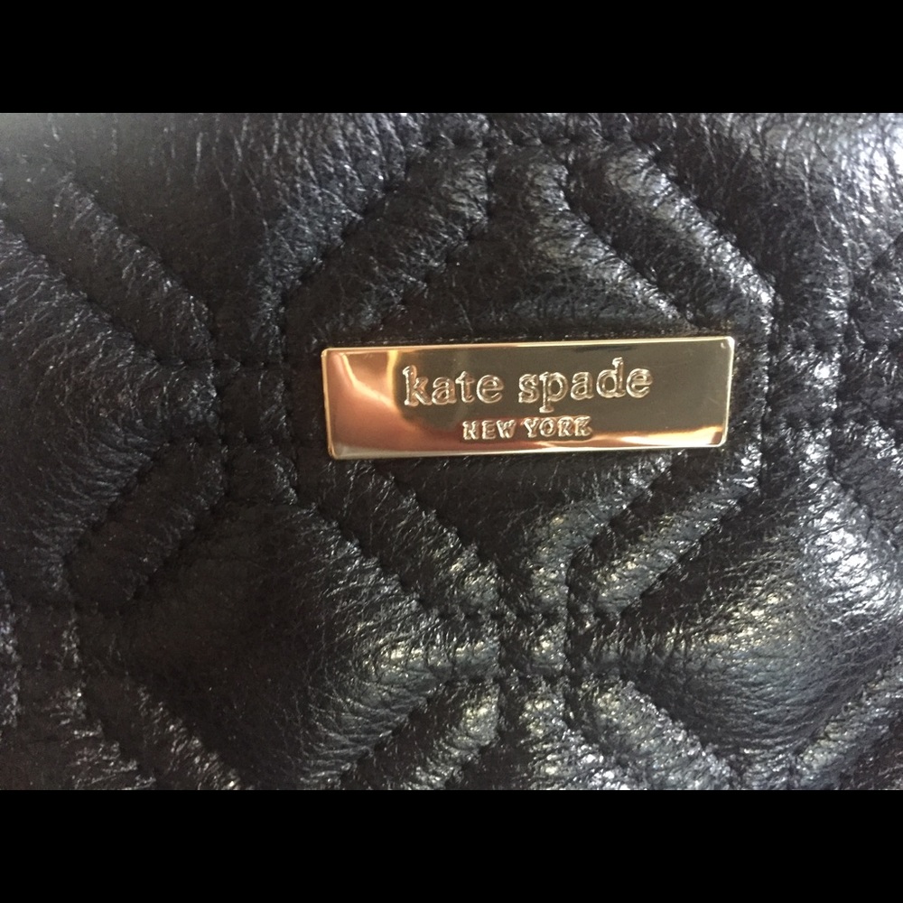 Kate Spade black quilted handbag - Picture 2 of 6